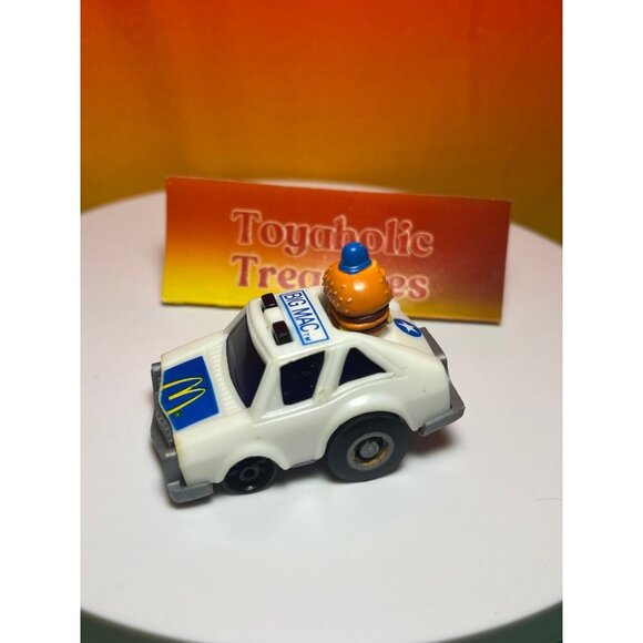 1984 McDonalds ERTL Fast Macs Auto Big Mac Pull Back Car Happy Meal Toy - Picture 1 of 5